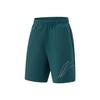 Li Ning Fitness Series Simple Solid Color Letter Casual Shorts Men Shorts Dark-Reef-Green AKSV523-3