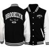 Brooklyn New York 1898 City Letter Printed Man Jackets Preppy Style Baseball Uniforms Casual S-3XL High Street Motion Tops