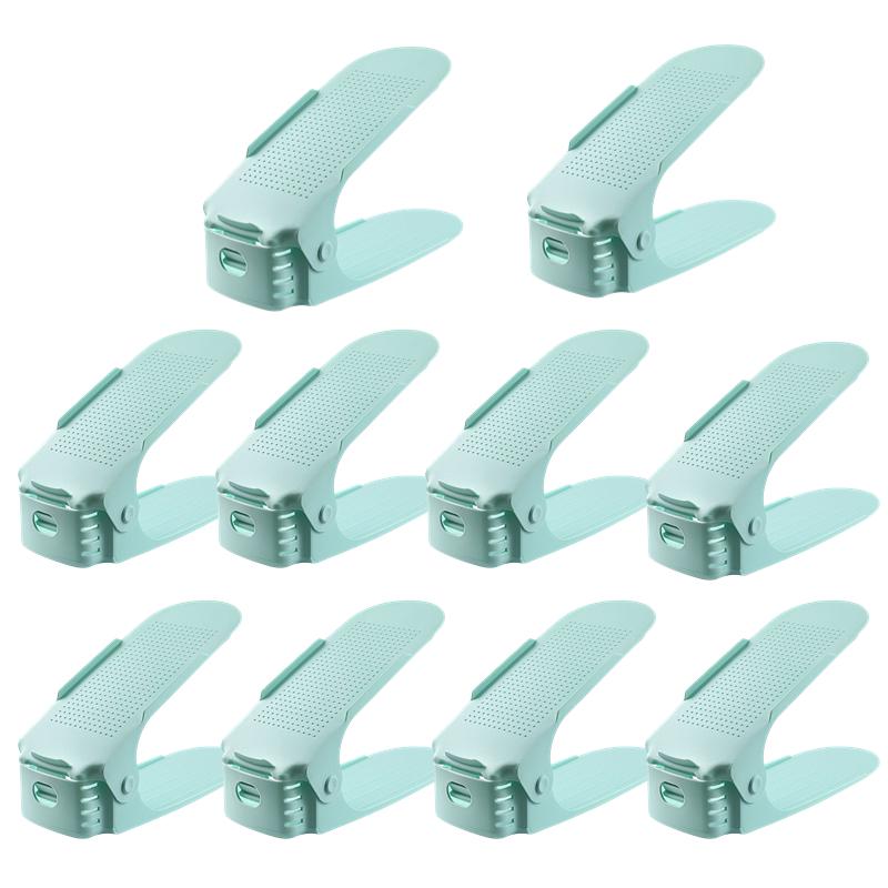 Xiaomi Mijia  5-10PCS Adjustable Shoe Rack Double Shelf Shoe Stacker Holder Space Savers Shoe Storage Organizer Shoe Slots for Closet Organization