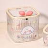 Clear Accessories Organizer Box Multifunctional Storage Box For Hair Ties Jewelry Bathroom Desktop With Storage Organizer