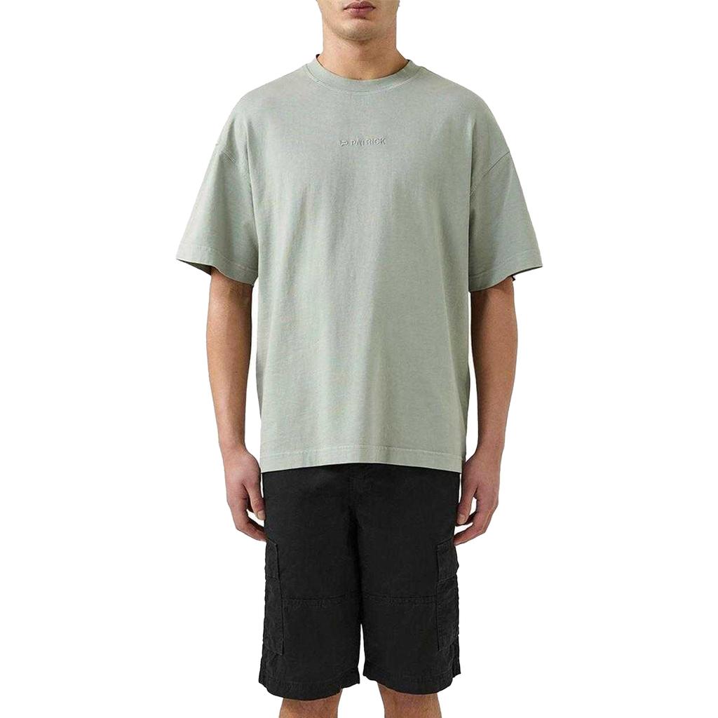 Patrick Mens Andrew Embroidered Logo Regular T-Shirt