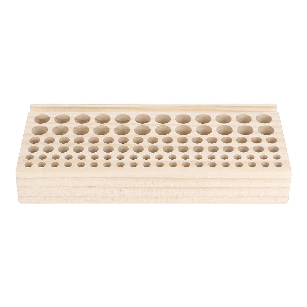 1pc Wooden Storage Rack, Professional Storage Frame for Storing Leather Punch &Cutting &Stamping Tool& Sewing Hand-Stitched Tool
