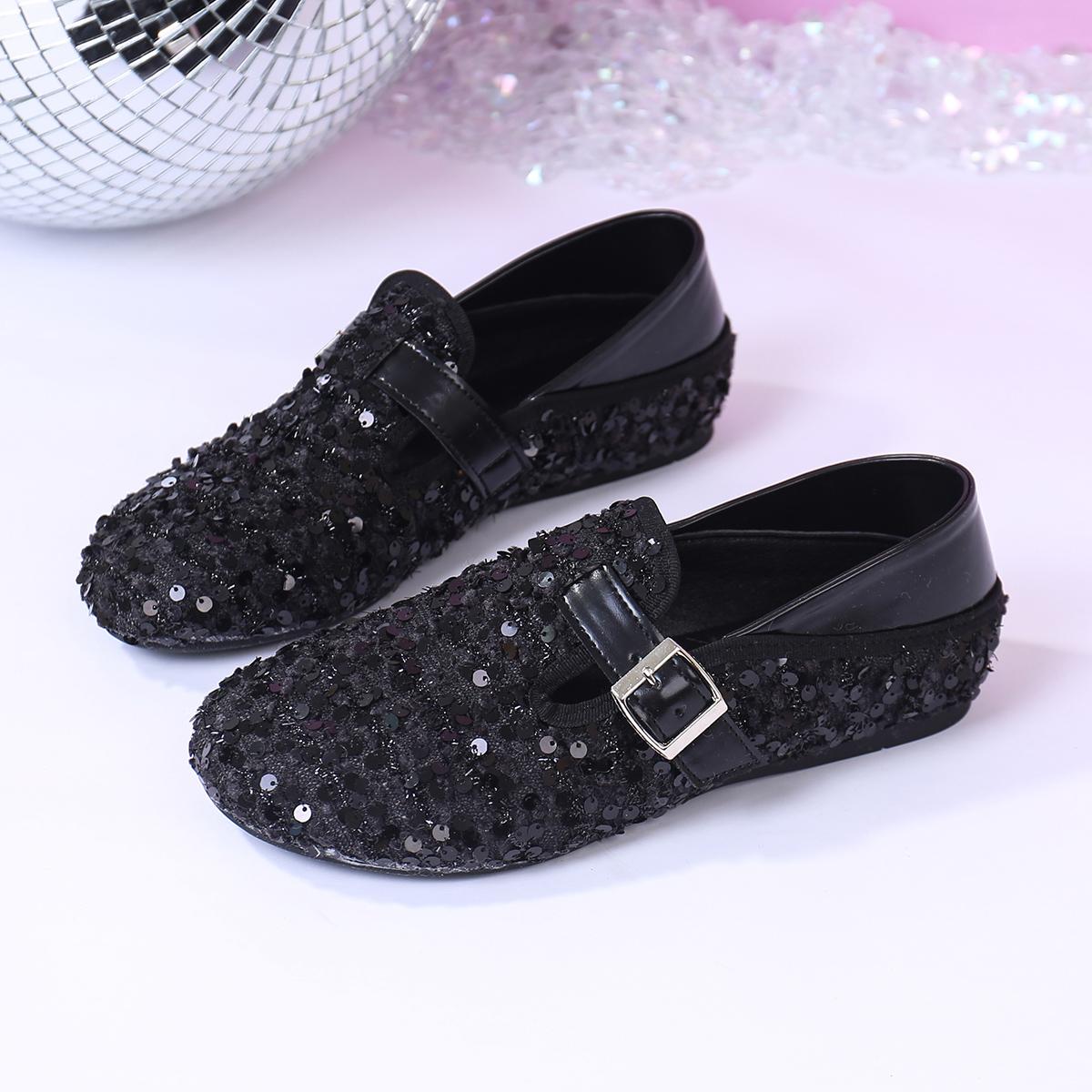 

Женские туфли на плоской подошве, новые повседневные блестящие кроссовки без застежек, женские удобные туфли-лоферы на платформе больших размеров Zapatos De Mujer 41