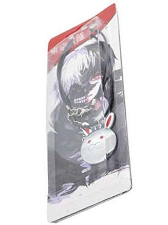Tokyo Ghoul Kirishima Touka Cosplay Costume Includes Top and Long and Necklace (5-Piece Set) - Bottoms, Socks, Wig, (Size L)