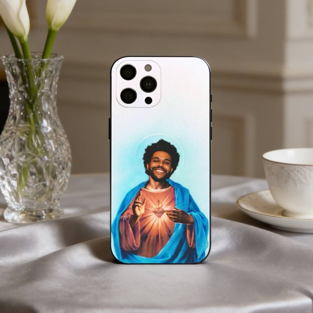

T-The-E Talented W-Weeknd-D Phone Case For iPhone 17,16,15,14,13,12,11 Plus,Pro Max,XS,Soft Silicone Black Cover iPhone15plus