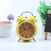 4-Inch Metal Children'S Gifts Student Watch Night Lights Place Desktop Bells Summer Lemon Noodles Dial