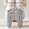 Non-Slip Women's Yoga Toe Socks - Lightweight Summer Pilates Socks for Beginners