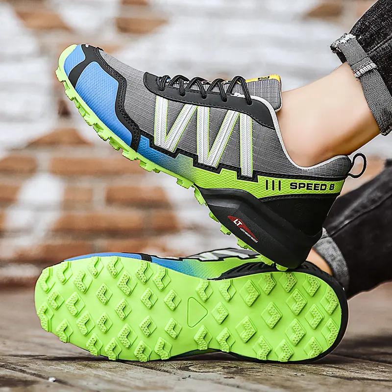 Outdoor Men's Shoes Trail Running Shoes Running Shoes Fashion Model Mountain Climbing and Hiking Activities Casual Shoes Anti-slip