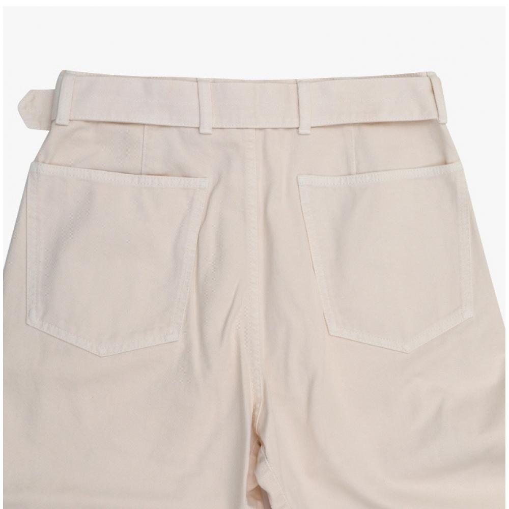 Lemaire Pa326 Ld1034 Wh004 Twist Belted Public Long Pants