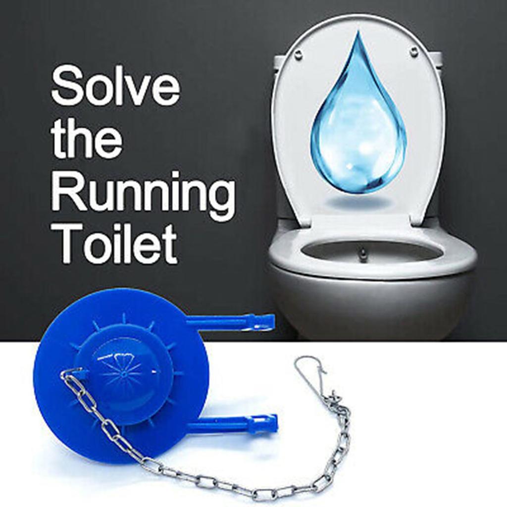 2Pcs Flush Valve Flapper Toilet Leaking Seat Rubber Stopper - View #5