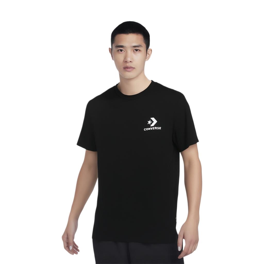 Converse Star Chevron T Shirt Men's Black 10008752-A01