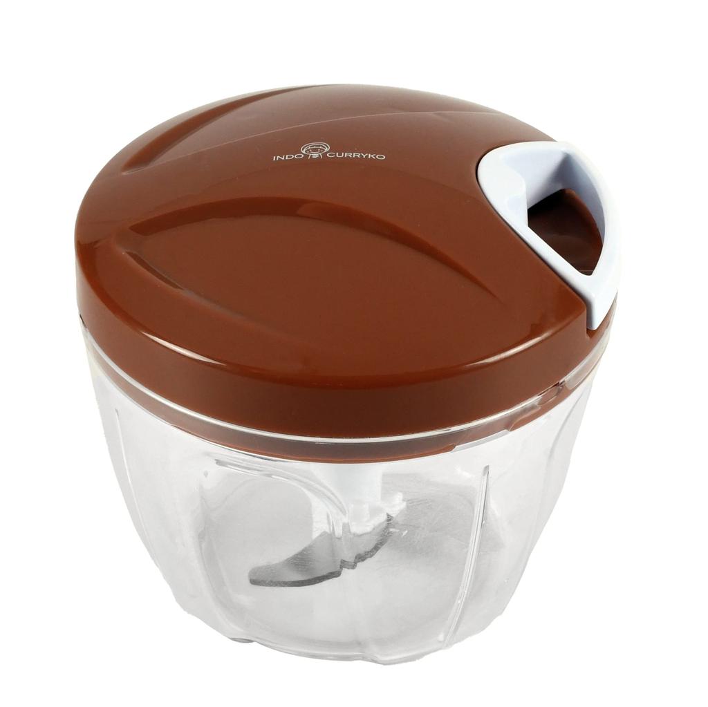 Pearl Metal Chopped Chopper Big Size Brown Easy Just Pull the String Indian Curry CX-72