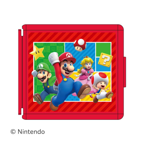 [Produkt s licencí Nintendo] Pouzdro na kartu pro Nintendo Switch Card Pocket 24 Super Mario Enjoy ver.