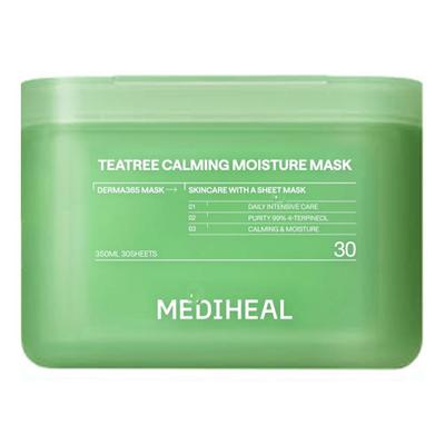 Derma 365 Teebaum Beruhigende Feuchtigkeitsmaske 350ml 30 Stück