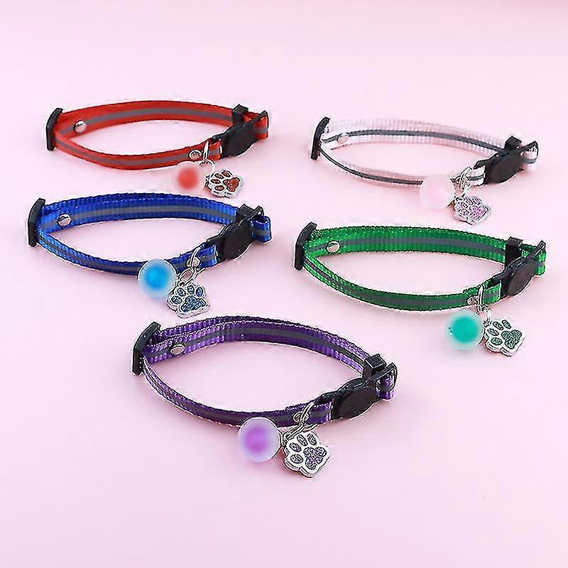 For Tag Cat Collar Cat Collar With For Tag H,adjable Double Layer Nylon Breakaway Cat Collars