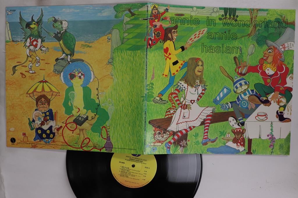 LP Record ANNIE HASLAM Annie In Wonderland SR6046 SIRE 1977 US Rock Used