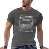 Olivetti Lettera DL white line drawing TShirt Fashion Graphic Tee for Unisex