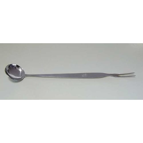 Antibacterial 18-8 Tasting Spoon, Type D, 5mL Spoon & Fork, 2010100