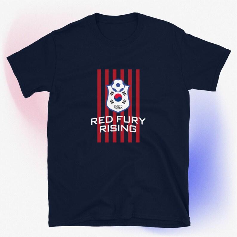 South Korea - Red Fury Rising T-Shirt 2XL
