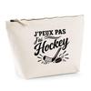 Toiletry Bag - PLANETEE - I Can't Minimalist - Beige - 100% Cotton - 3 L (metal Zipper)