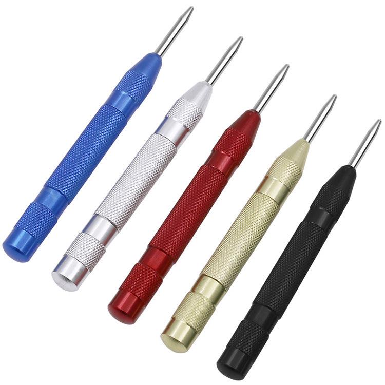 Auto Center Punch Drill & Glass Breaker with Grip
