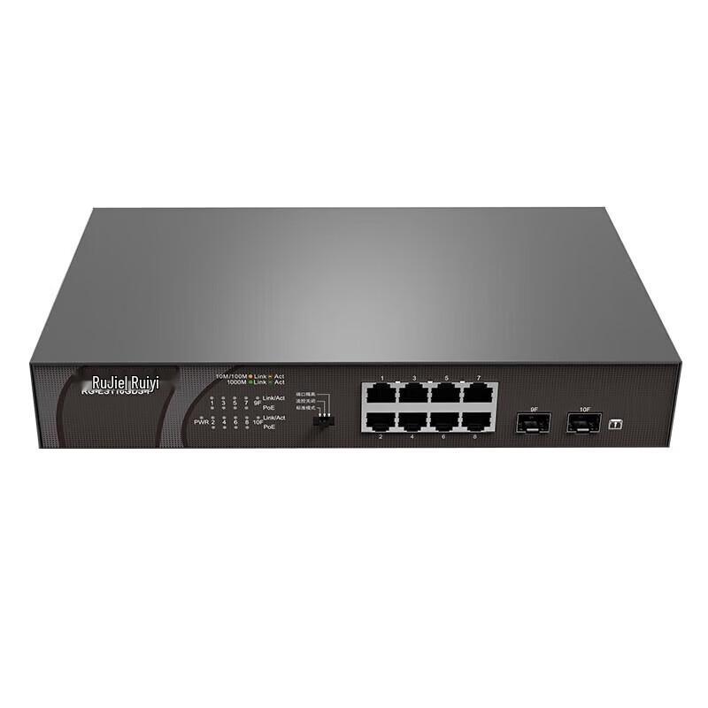 

Ruijie RG-ES110GDS-P 8-Port Gigabit PoE Switch