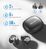 King Lucky Ear Cuff Bluetooth Wireless IPX5 Ear Innovative OWS Air Conduction Bone Conduction No Ear Made in Sound Quality for Exercise and with ENC