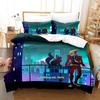 Game Ghost Trick Bedding Set Single Twin Full Queen King Size Bed Set Adult Kid Bedroom Duvetcover Sets Personality Anime Bed