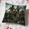 The W-walking dead Cushion Cover Premium Comfort Reversible Pillow Cove -Two in One Design for Any Room & Car Interior