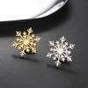 Crown Bee Butterfly Snowflake Lapel Pins Women'S Brooch Gold Color Suit Collar Badges On Backpack Stainless Steel Jewelry