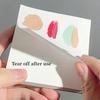 120pcs Disposable Foundation Mixing Palette Paper with Concealer Brush Set Cosmetic Makeup Palette Foundation Mixing Palette