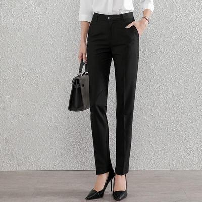 Women's Professional Straight-Leg Work Trousers
