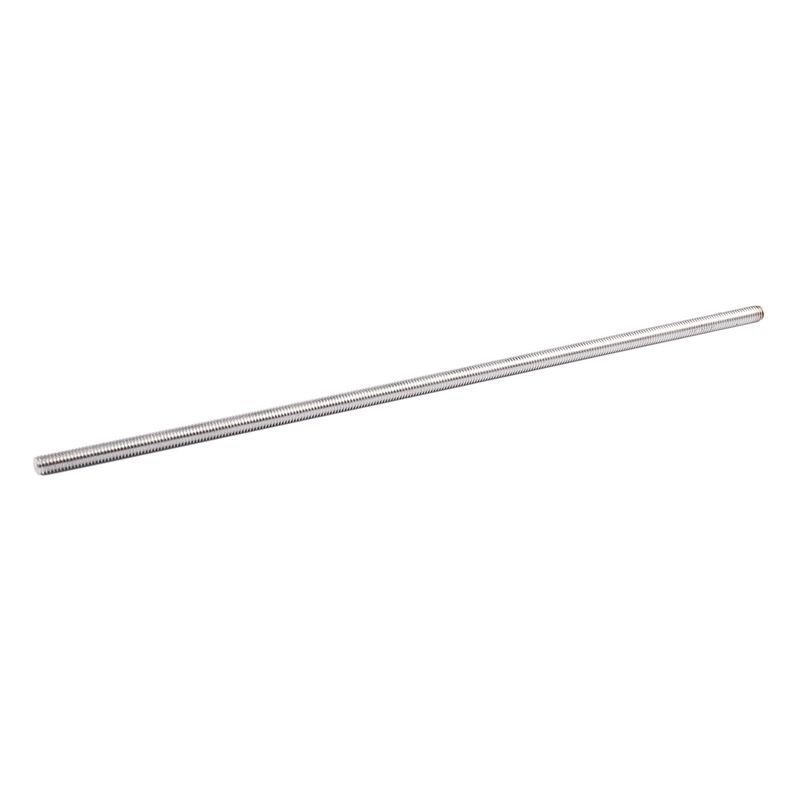 ABYN-10 Pcs 320Mm X M8 Stainless Steel Thread Bar Stock Rod Silver Tone