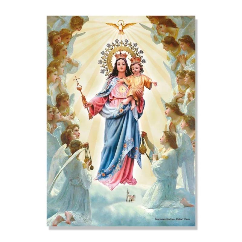 

Дева Мария Гваделупская скандинавский постер религиозная настенная живопись холст печать для гостиной домашний декор современные настенные картины принты 21cm×30cm NoFrame