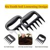 1pc Six-Tooth Soil Loosening Tool Rake Toothed Weed Cutter For Effective Soil Aeration Weeding Planting Gardening Accessories