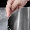 Enfriador de Champán Cubo de Hielo de Acero Inoxidable, Resistente para Vino con Boca Inclinada de Papelera de Escritorio, Espesado para Cerveza Multiusos para Bar KTV Multifunción