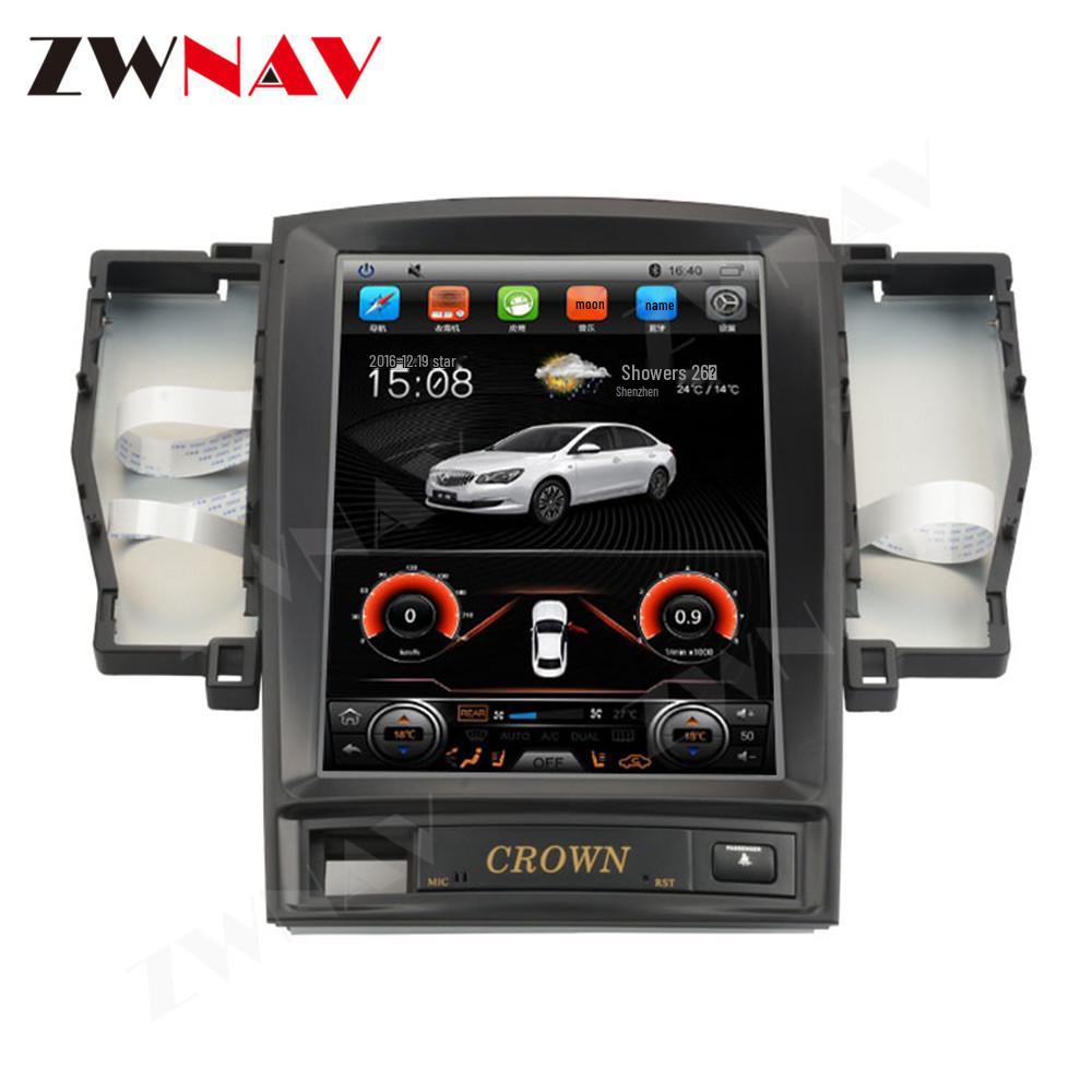 Crown 10.4-Inch 32GB All-in-One GPS Navigation with 4G Full Netcom for Android 10, 12th Gen