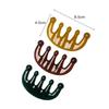 Resin Massage Scalp Comb Hair Brush Massage Comb Scalp Meridian Comb For Stress Relief