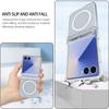 For Samsung Galaxy Z Flip 7/6/5/4/3 Magnetic Case with Screen Protector, Slim Hinge Protection, Hard Shockproof Anti-Scratch