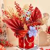 Handon Artificial Flower Fortune Bucket Ornament