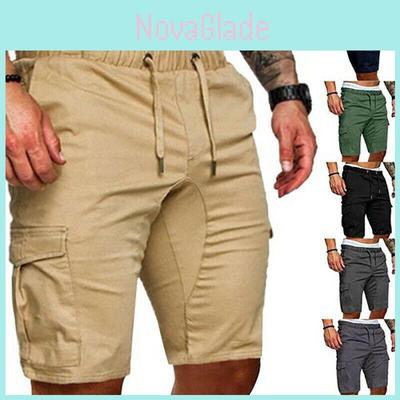 Breathable Cotton Blend Cargo Pants For Men With Strappy Design And Tactical Style