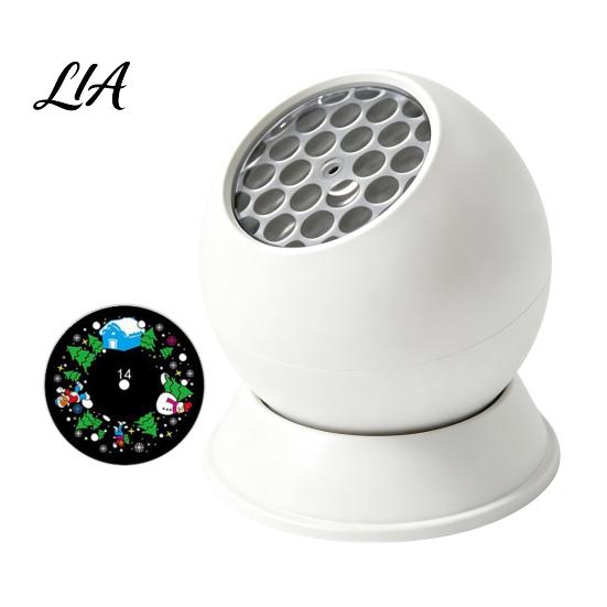 Decorative Projection Device Ocean Theme Projector Light for Kids Room, Rotating Night Light, Adjustable Angle & Brightness, Dynamic LED Atmosphere