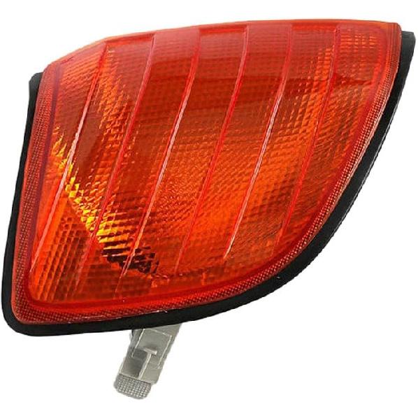 Front Corner Light Side Marker Light Cover Clear Lens, 1408260543 1408260643, 1992-1999 Compatible with Mercedes Benz S Class W140, Park Signal