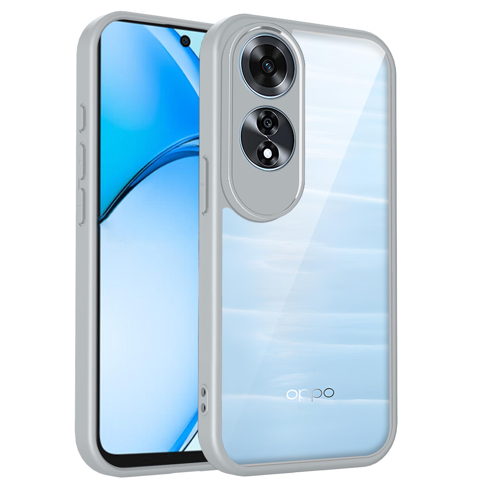 

For Oppo A60 4G Case OPPO A60 4G Phone Case oppo A60 4G Cover Air Cushion Shockproof Silicon Bumper Clear Matte Back Cover Hard OPPO A60 4G