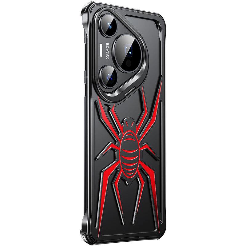 Huawei P70 Pro Lens Bracket Protective Metal Phone Case - Drop-proof Spider Shell Design