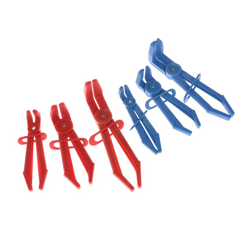 3 st/set Armbågsslang Rörklämma Tångverktyg Broms Bränsle Vattenledning Klämtång För Bilreparation Slangklämma Borttagning Handverktyg