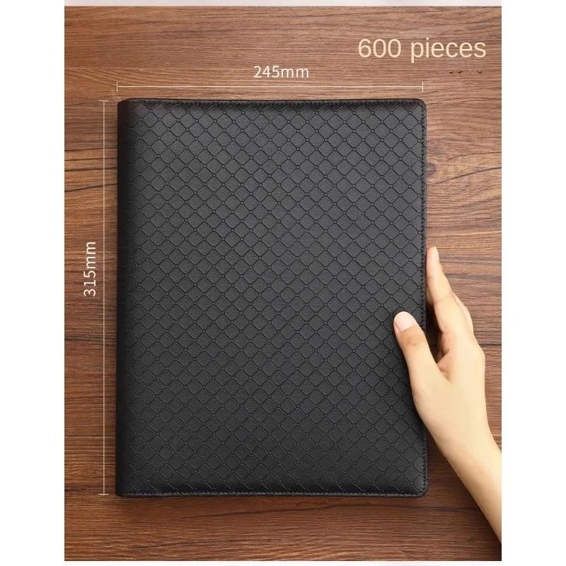 Visitenkartenhalter, Visitenkartenpaket, Bankkartenbuch mit großer Kapazität, kleines Kartenbuch, Kreditkartenaufbewahrung, Mitgliedskarten-Sammelbuch