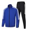 Men's Slim Fit Casual Set: Korean Style Teen Solid Color Sportswear for Spring & Autumn