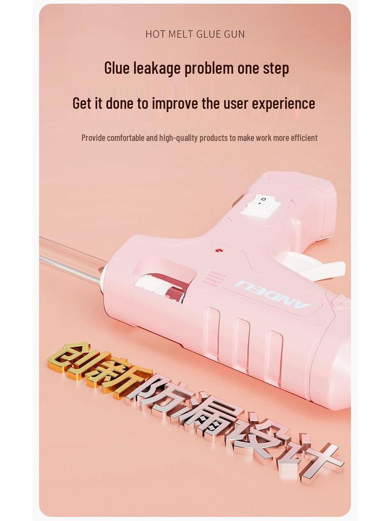 Kids' DIY Anti-Scald Multi-Function Hot Melt Glue Gun