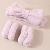 Microfiber Hair Wrist Washing Band 3-Pack